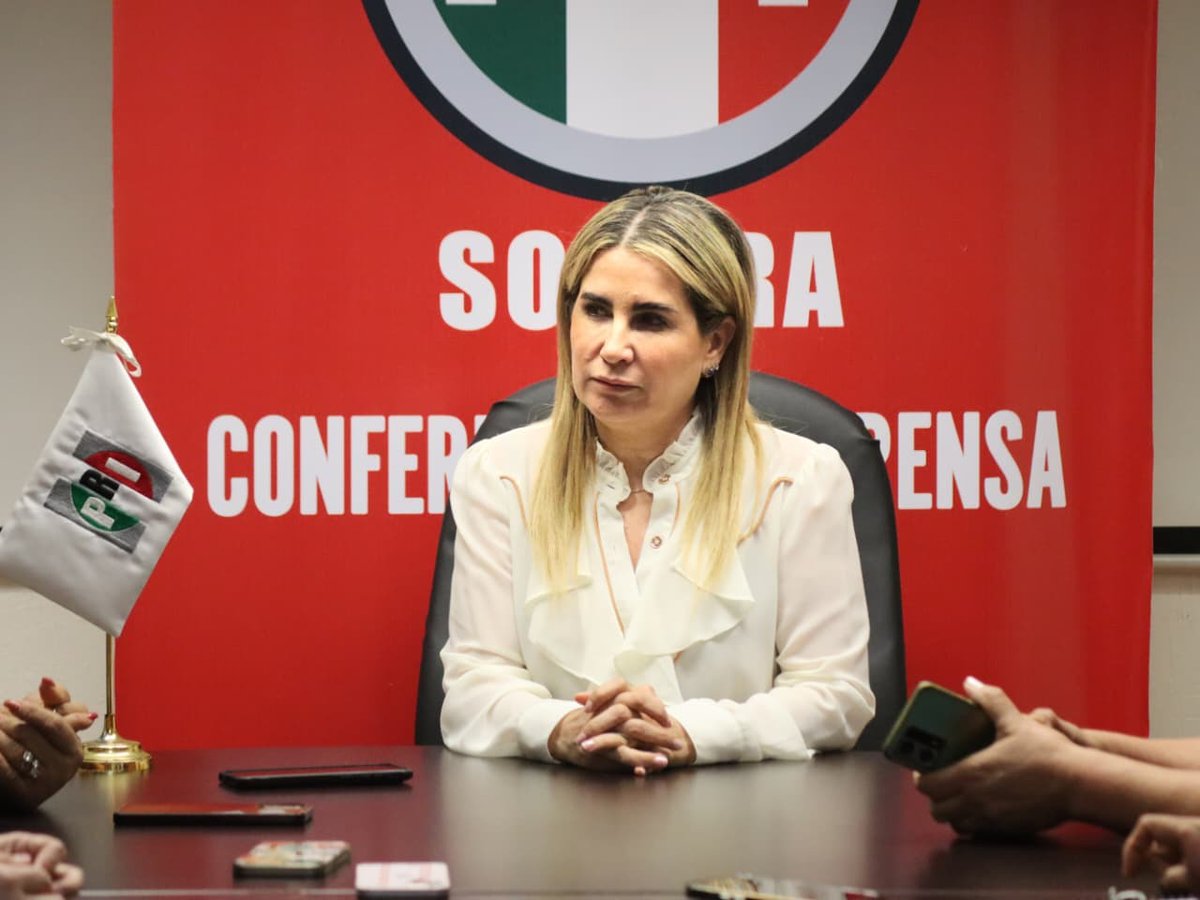 PRI Sonora: urge un cambio de estrategia de seguridad ante el fracaso de la política de “abrazos, no balazos”. La presidenta del <a href="/CDEPRISonora/">PRI Sonora</a> Lupita Soto Holguín, lamentó el deceso de elementos de las Fuerzas Armadas en el cumplimiento de su deber / kioscomayor.com/2026/02/24/pri… a