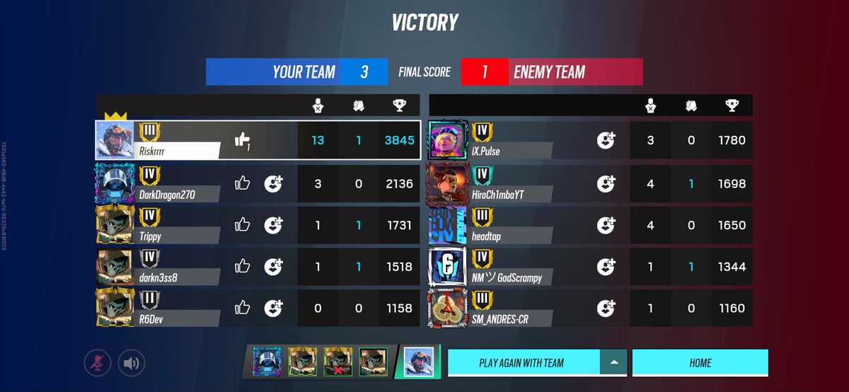 Theeeslayer09's tweet image. Another ranked game another Carry #r6mobile #rainbowsixsiege #soloqueue #gamer #FPS