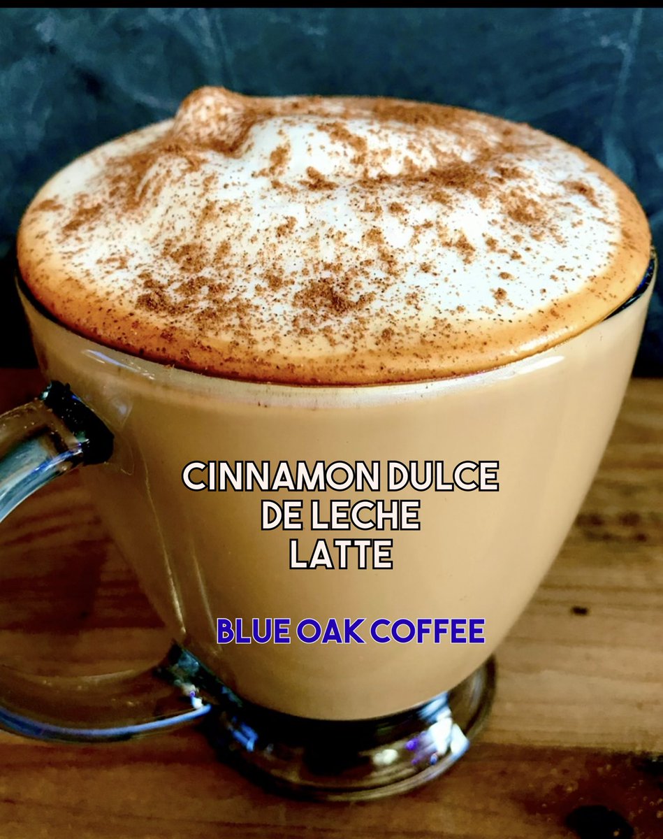 Good morning! We are open until 2 PM today. Have a great day everyone! #BlueOakCoffee #DowntownBakersfield #BakersfieldCoffee #BakersfieldBakery #dulcedeleche