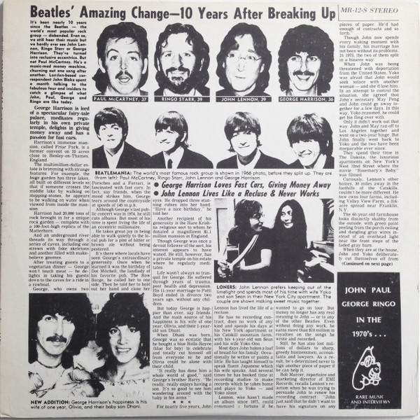 BEATLESMAGAZINE's tweet photo. JOHN, PAUL, GEORGE, RINGO IN THE 70s🟠This Bootleg and many more can be found here: https://t.co/jFuD3IKKnU #Bootleg #Catalog #bootlegs #demos #rehearsals #live #concert #album #sessions #specialedition #thebeatles #johnlennon #paulmccartney #georgeharrison #ringostarr https://t.co/6yp6lZCNZr