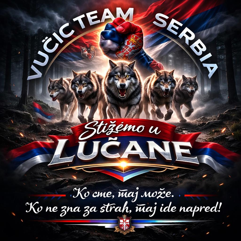 DKranjic's tweet photo. Moć čopora. Snaga naroda. 🇷🇸🔥
#caosvima #Srbija #fypvideo https://t.co/WCl5hn1j6A