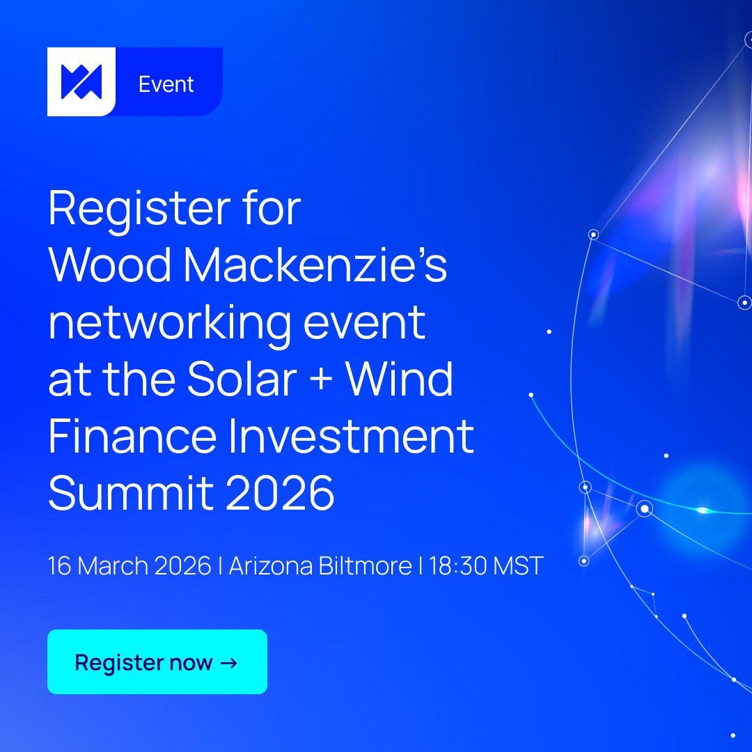 Wood Mackenzie Power & Renewables tweet media