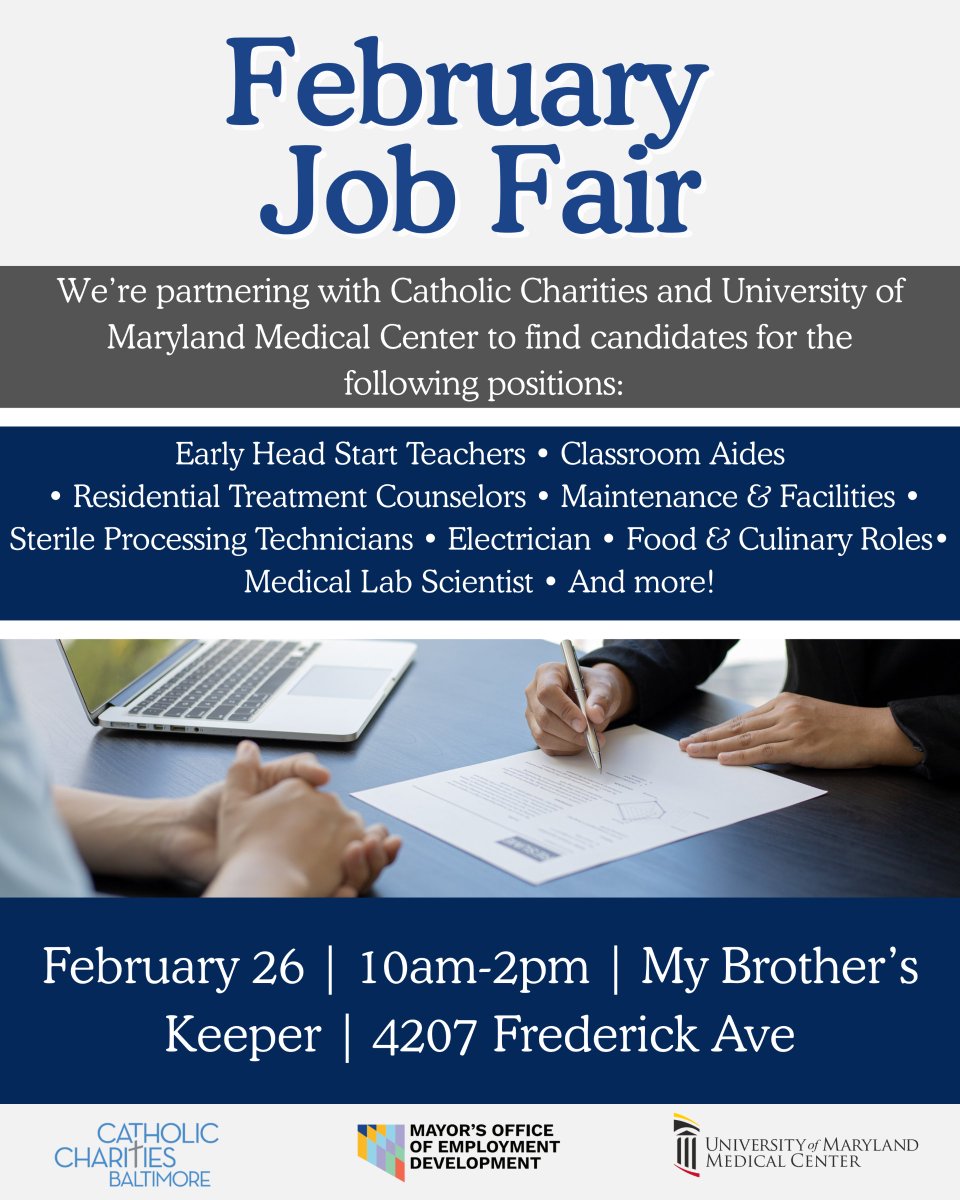 Baltimore Jobs & Resources (MOED) tweet media