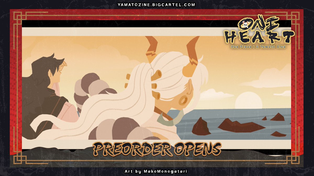 📢 ZINE PREVIEW 📢

See Yamato's development as a character from listening to stories of heroes, to being one of Wano's hero, illustrated beautifully by @makomonogatari . Check their work out on this zine!

❤️‍🔥 yamatozine.bigcartel.com 

#OnePiece #OPYamato #Fanzine