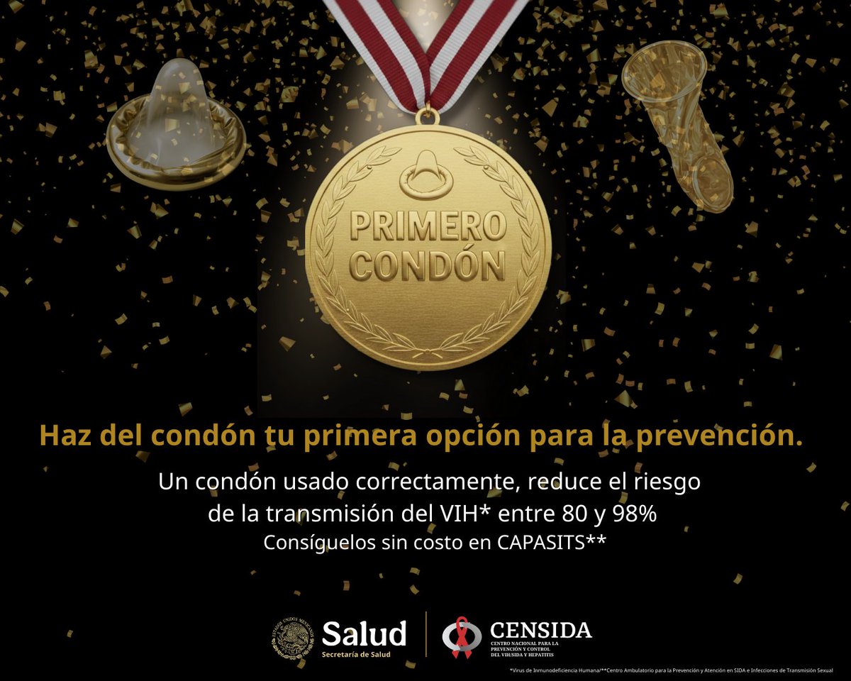 censida's tweet photo. Un condón utilizado correctamente, evita la exposición a virus, bacterias y hongos que pueden provocarte una infección. Úsalo en cada práctica sexual. 
Pídelos en CAPASITS

Checa el más cercano a tu domicilio: https://t.co/TobvWhd9Kv

#PrimeroCondón https://t.co/DlTbPe0ROl