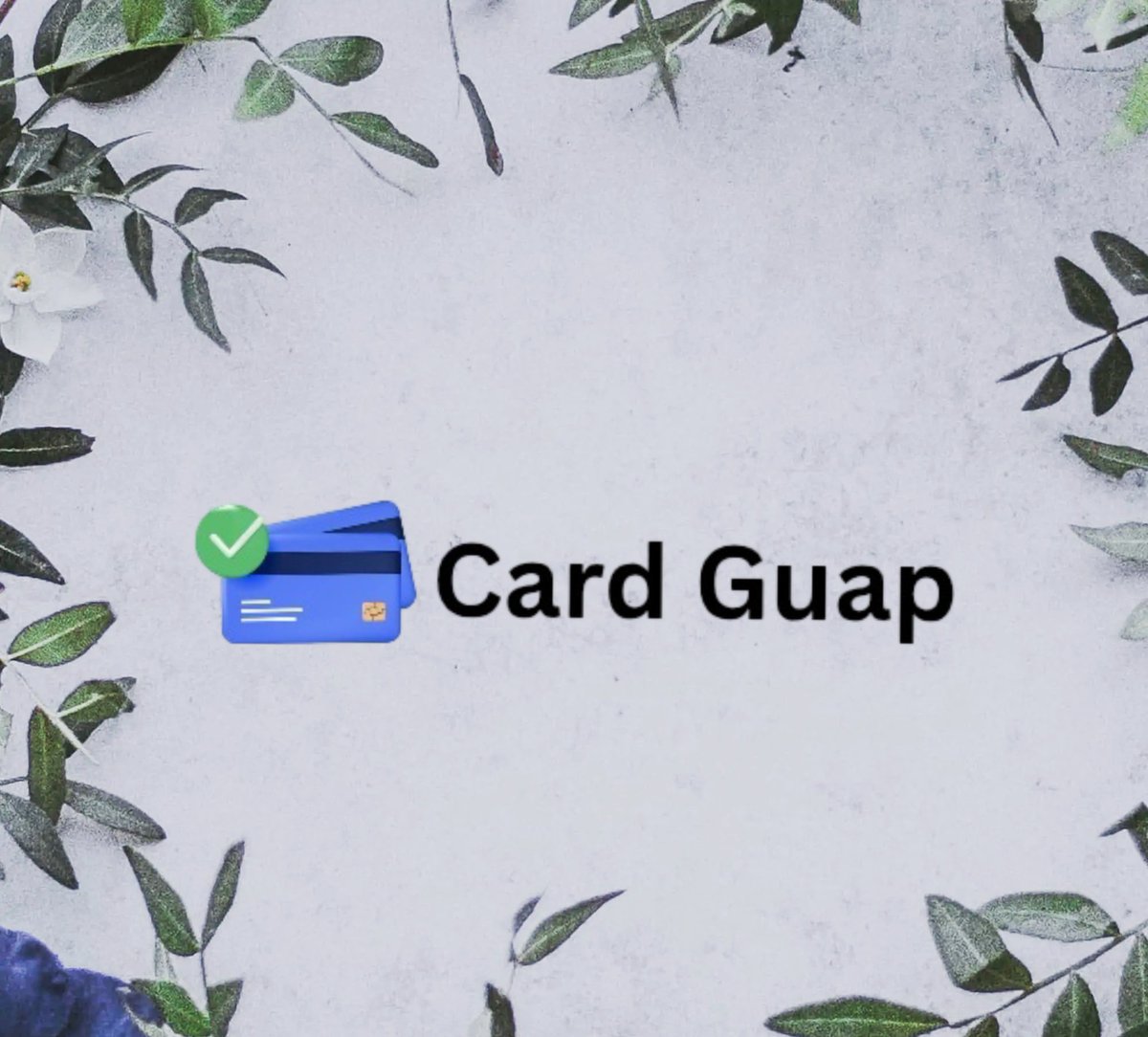 Card Guap 💳 tweet media