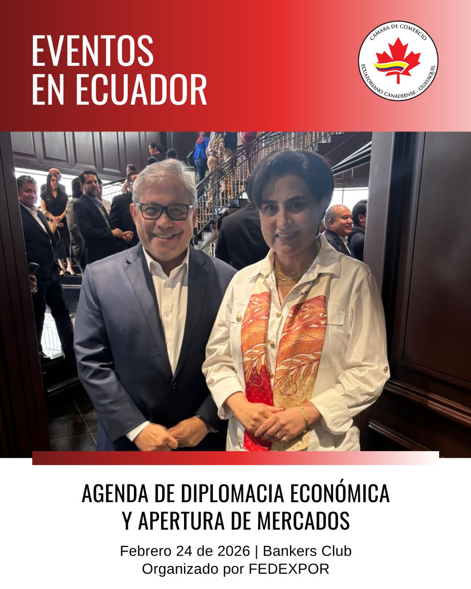 Nuestro presidente <a href="/Gabriel_Rovayo/">Gabriel Rovayo, PhD</a> participó hoy en el encuentro organizado por <a href="/Fedexpor/">FEDEXPOR</a> donde la canciller Gabriela Sommerfeld compartió detalles sobre la Agenda de Diplomacia Económica y Apertura de Mercados.

Agradecemos la invitación y reiteramos nuestros deseos de éxito.