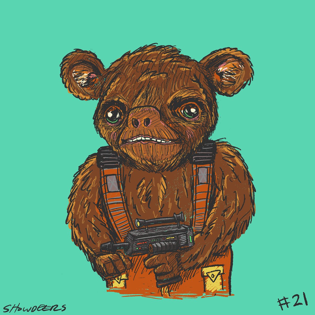 Showdeers's tweet photo. Space Bear #21 🐻🪐💫 https://t.co/i5PhmISDkr