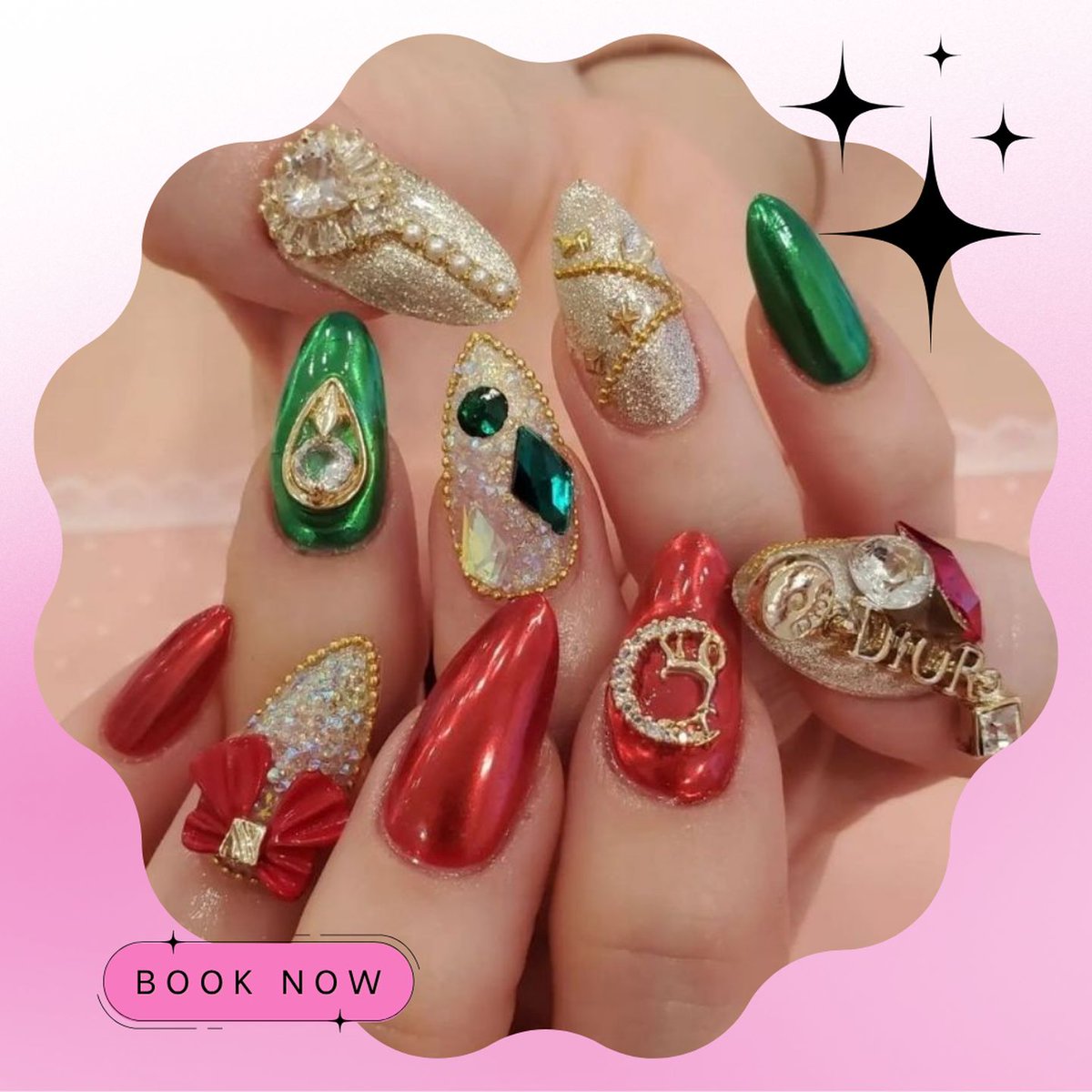 NaillunaBrea's tweet photo. Turn heads with our creative nail art, which seamlessly blends elegance and personality. Every design tells your story through color and detail. Let's make your nails unforgettable!
#NailArt
https://t.co/wvgUUuyOOj https://t.co/nOibuXw2bG