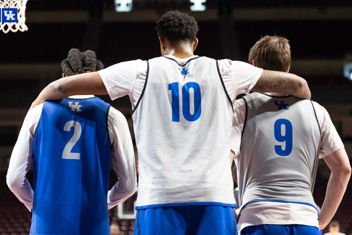 KentuckyMBB's tweet photo. Game Day prep ✅ https://t.co/Mf82ZI0zPS