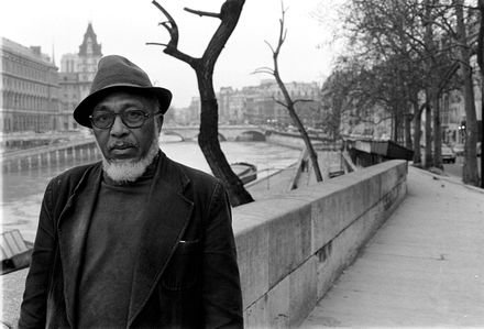 1983: Exiled South African artist Gerard Sekoto in Paris, France. In 1947 Sekoto left South Africa for exile. It is said that when Sekoto departed from South Africa, the people that were familiar with his work felt a great loss from him leaving. The first years in Paris were