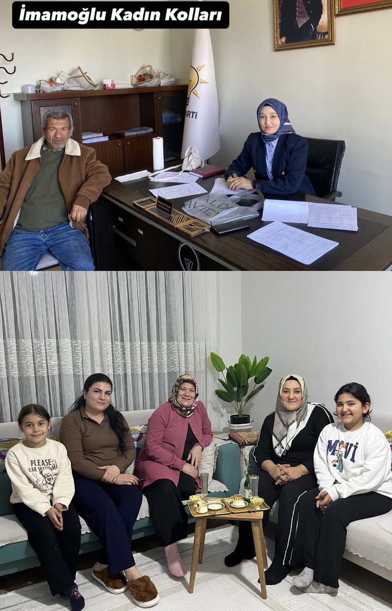 ✨🌙Ak Parti İmamoğlu İlçe Kadın Kolları olarak gönül sofralarında buluşuyoruz.

Ramazan vermiş olduğu huzuru mutluluğu kardeşliği aynı sofrada paylaşmaya devam ediyoruz.🇹🇷🌙

#milletimizleniyetimizbir 

<a href="/tugbaisikercan/">Tuğba IŞIK ERCAN</a> 
<a href="/Hacer_Soylemez1/">Hacer Söylemez</a> 
<a href="/sumeyragocer/">Sümeyye göçer 🍉</a>