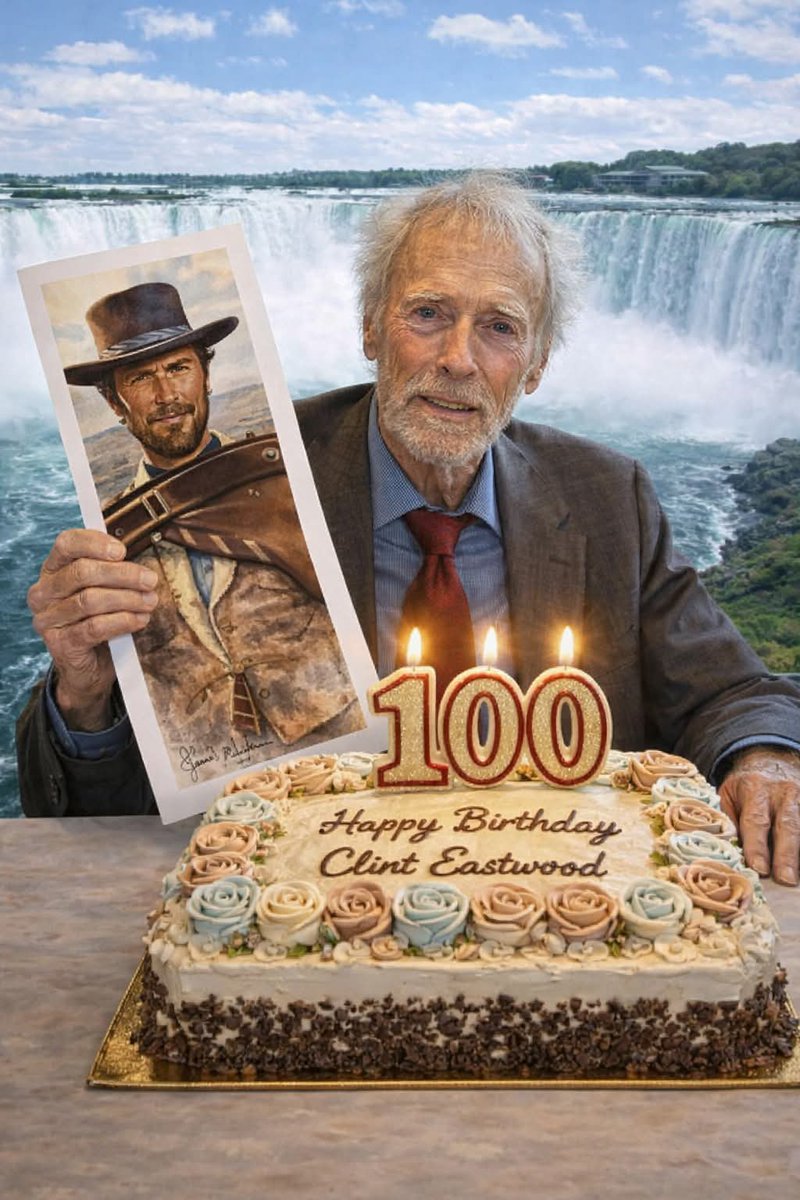 🎉🎂 Happy 100th Birthday to the legendary Clint Eastwood
