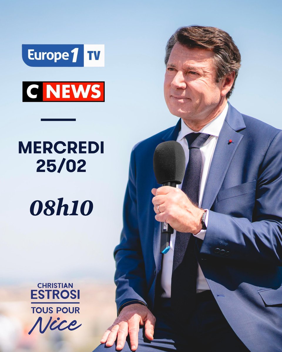 cestrosi's tweet photo. Invité de @LaurenceFerrari dans #LaGrandeITW, retrouvez-moi en direct sur @CNEWS et @Europe1
demain à 8h10 : https://t.co/G2NKDLQtVd https://t.co/TInEm3RUgF