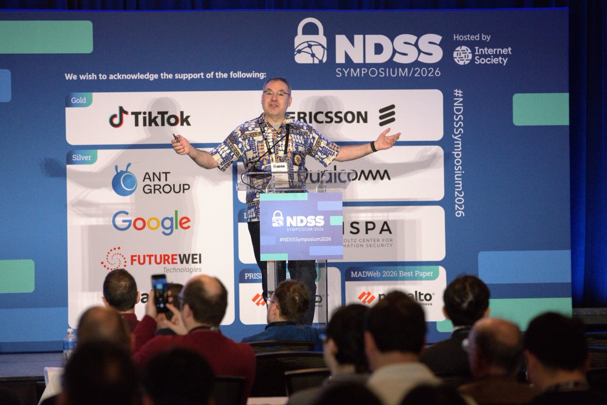 NDSS Symposium tweet media