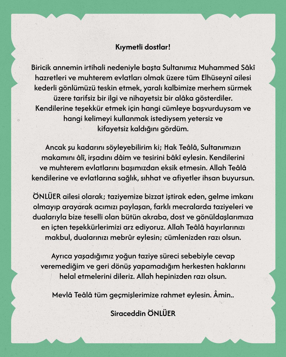 Siraceddin Önlüer tweet media
