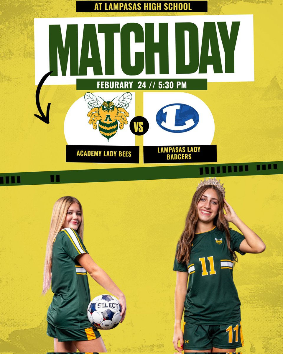 Your Lady Bee's have a match at Lampasas at 5:30 pm. Come out and support! <a href="/Coach_B_Tucker/">Brett Tucker, M. ED.</a> <a href="/TemBelSports/">Greg Wille</a> @coachwood6741 <a href="/astronobees/">Tom Oliver</a>