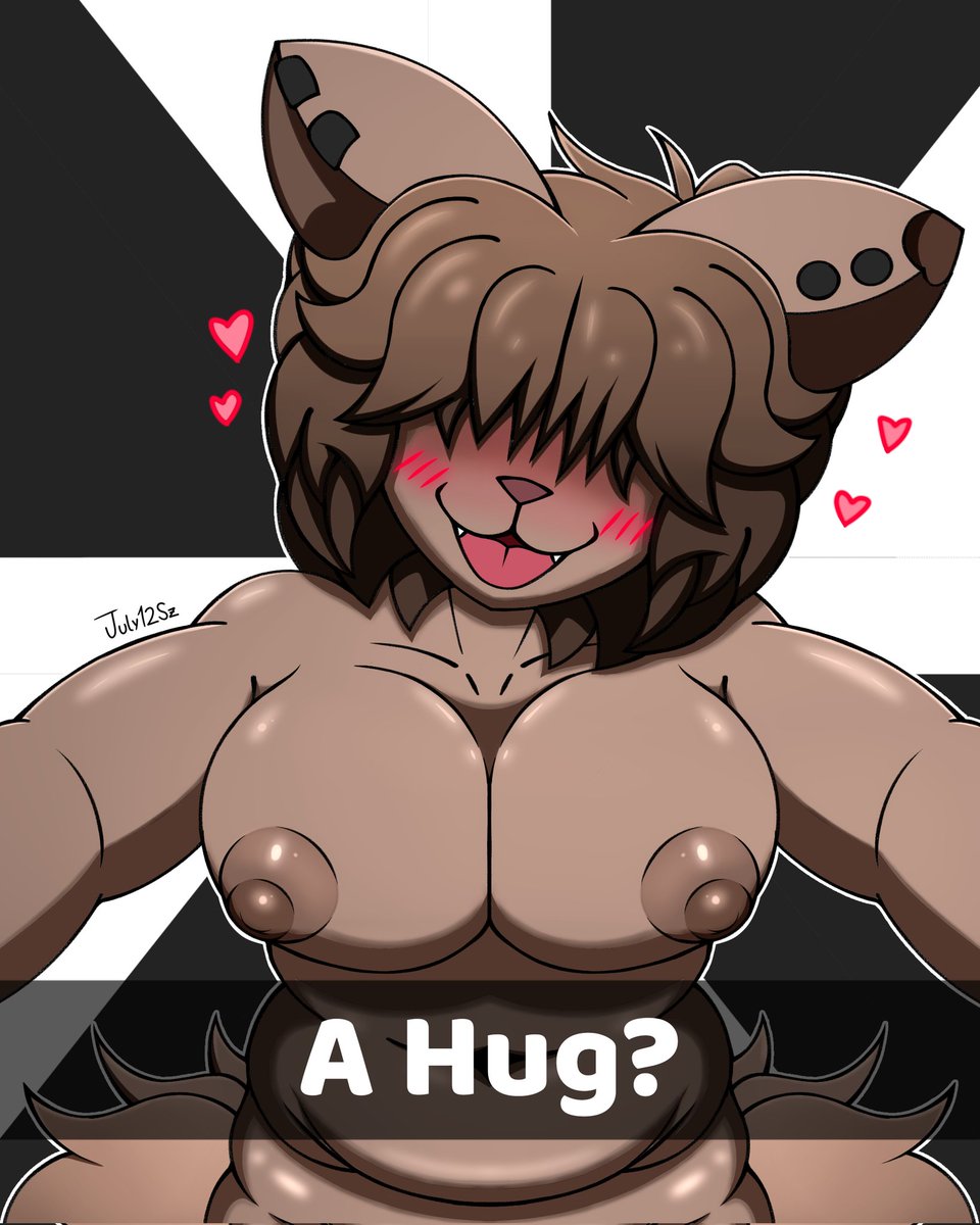 Aqui la version NSFW del abrazo de Luzy ^w^ tal vez asi si quieran abrazarla mas jsjs.

#FURRY #nsfwtwtًً