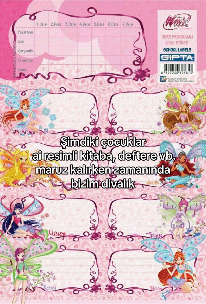 ben bunları özledim ya