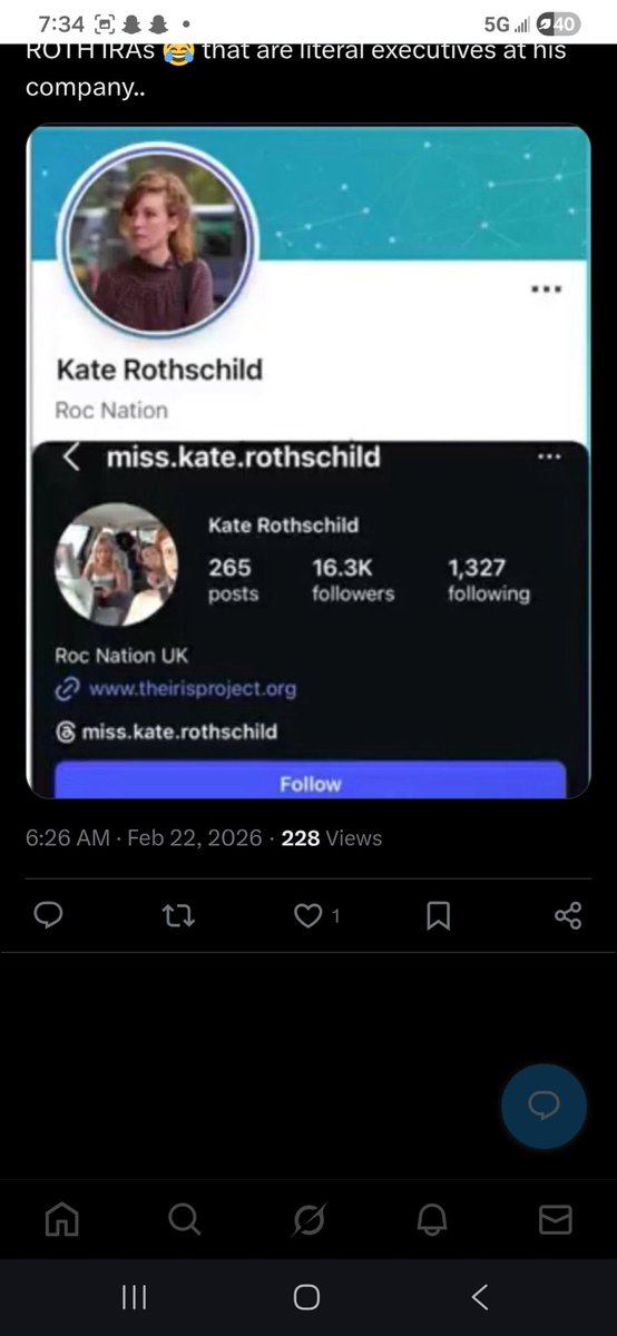Dabzombie209's tweet photo. @dom_lucre Don't forget Lady Rothschild running Roc Nation Uk https://t.co/4oh50PQoEb