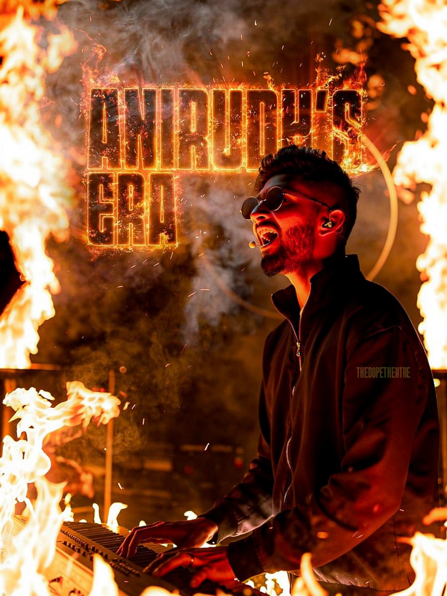 amjith008's tweet photo. Banger after Banger after Banger. 📈🔥
And yes…
Proud Ani Fanboy 🙌🔥📈 
UNDOUBTEDLY, @anirudhofficial ERA 🔥
#anirudh #aayasher #theparadise #anurudhravichander https://t.co/rNuvwdotUx
