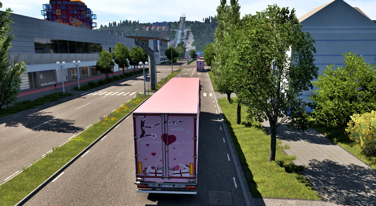 David0Connor's tweet photo. 1/2 #CruisingNordicHorizons #HeartsOfBloom #eurotrucksimulator2 #gaming #ets2 #tmp #truckersmp #BestCommunityEver https://t.co/4jYY473ulB
