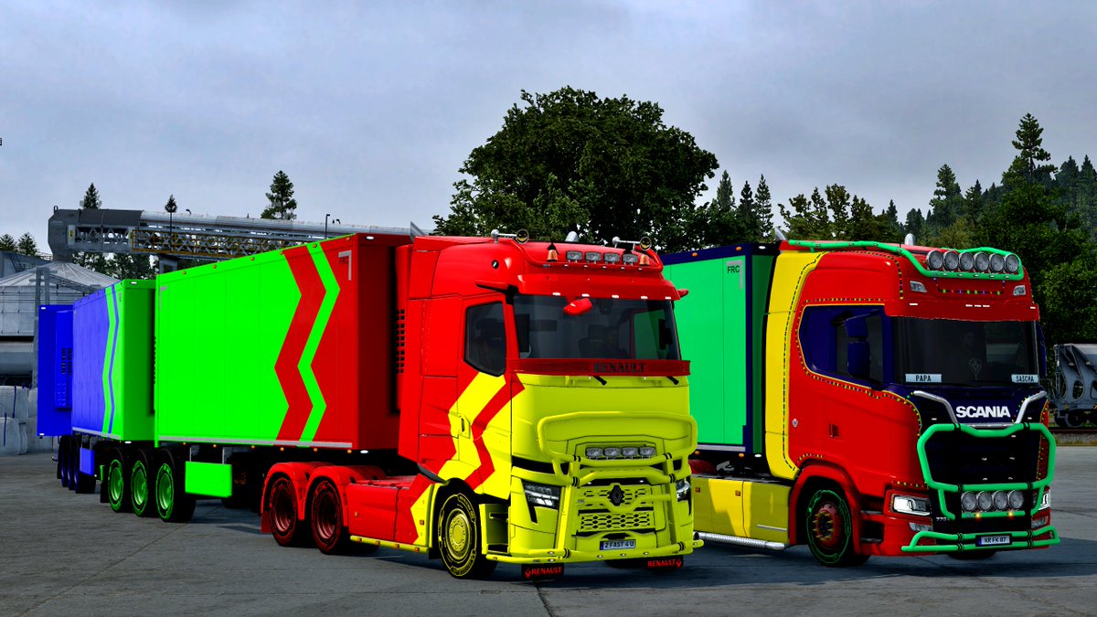 David0Connor's tweet photo. 2/2 #CruisingNordicHorizons #HeartsOfBloom #eurotrucksimulator2 #gaming #ets2 #tmp #truckersmp #BestCommunityEver https://t.co/e9wgN2CP99