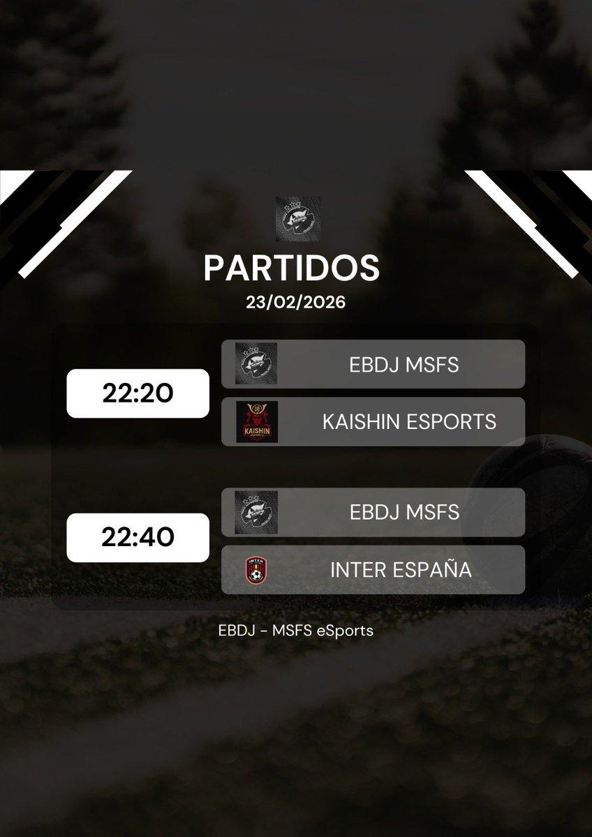 EBDJ - MSFSesports tweet media