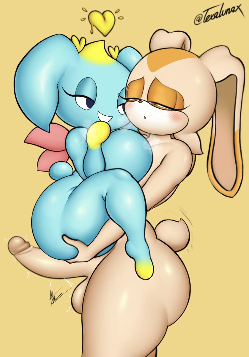 TexaLunax's tweet photo. Chao Bonding 🩵
Inspired by @LEVIANTAN581RE’s Milf chao works https://t.co/4J6hgJQOLz