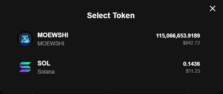 MOEWSHI_FPV's tweet photo. I hold a total of 11.5% of the total supply of $MOEWSHI. We will not sell any tokens!

For now, the project plan is:

-Posting daily lab work updates

-Collaborating with different
 communities and hosting AMAs

-Launching a browser-based game
Using these tokens for various promotional purposes.

Among those who joined the Pruf Protocol campaign, we will distribute 1% of the supply to the top 10 users, 0.1% supply for each person.

Additionally, from now on, those who help with promotion on Twitter will eventually receive $MOEWSHI distributed among everyone.

Tweet rules:

-Use the $MOEWSHI ticker

-Add the CA in post:
 DpnZAgEzxJy4xyPbapkyTVxjCJG18VJ14noCoQT2BAGS

Tag these two profiles: @MOEWSHI_FPV and @_HeyZing

Everything depends on you guys! Shill your bag!