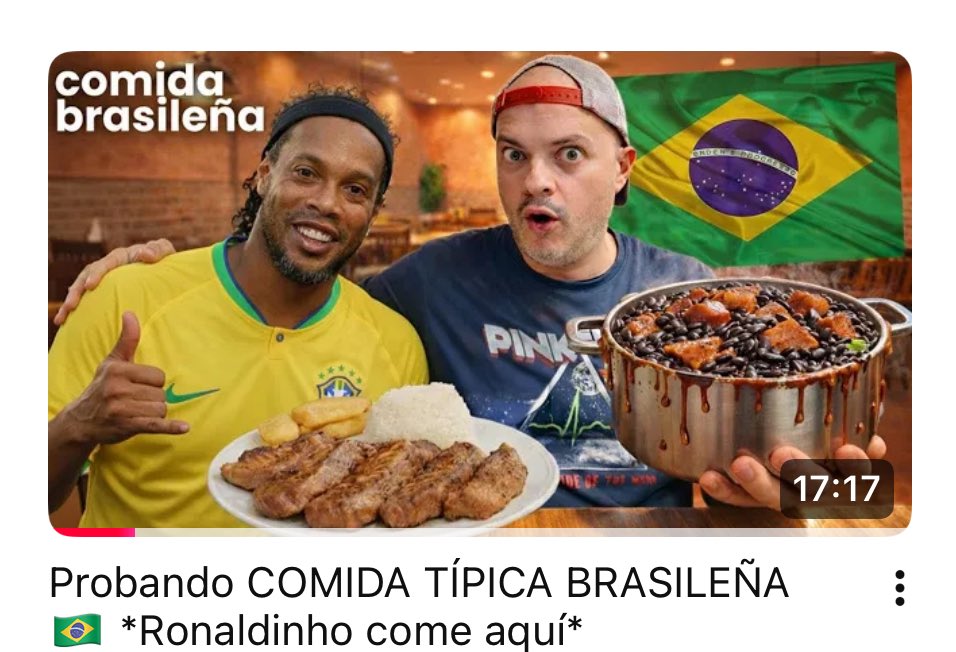 Nuevo vídeo!!
Comida casera típica brasileña 
youtu.be/C6aoaSemm04?si…