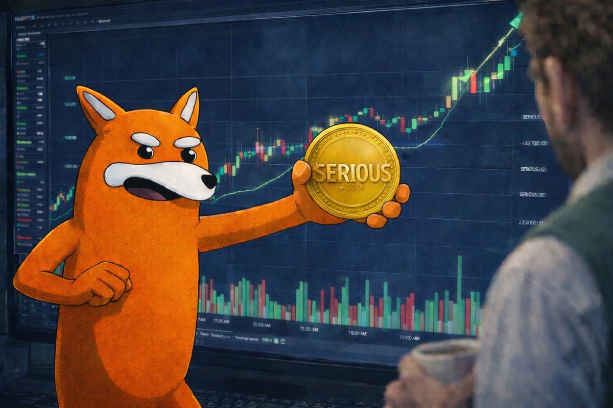 Today was a test. We destroyed jeets. 

Holders rotated. Community grew.

I’ll answer any questions you have about $SERIOUS tonight.

Drop them below. Serious questions only. Or not, I dont care

<a href="/bonkfun/">BONK.fun</a> #usd1 #bonk #bonkers #memes
#crypto