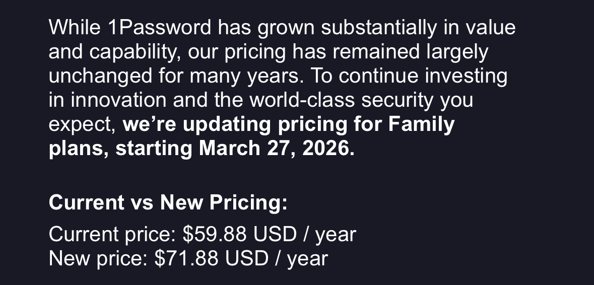 sevydope's tweet photo. switching to @Bitwarden anyway so you won't get my $70 @1Password https://t.co/Wlrr1ztp6o