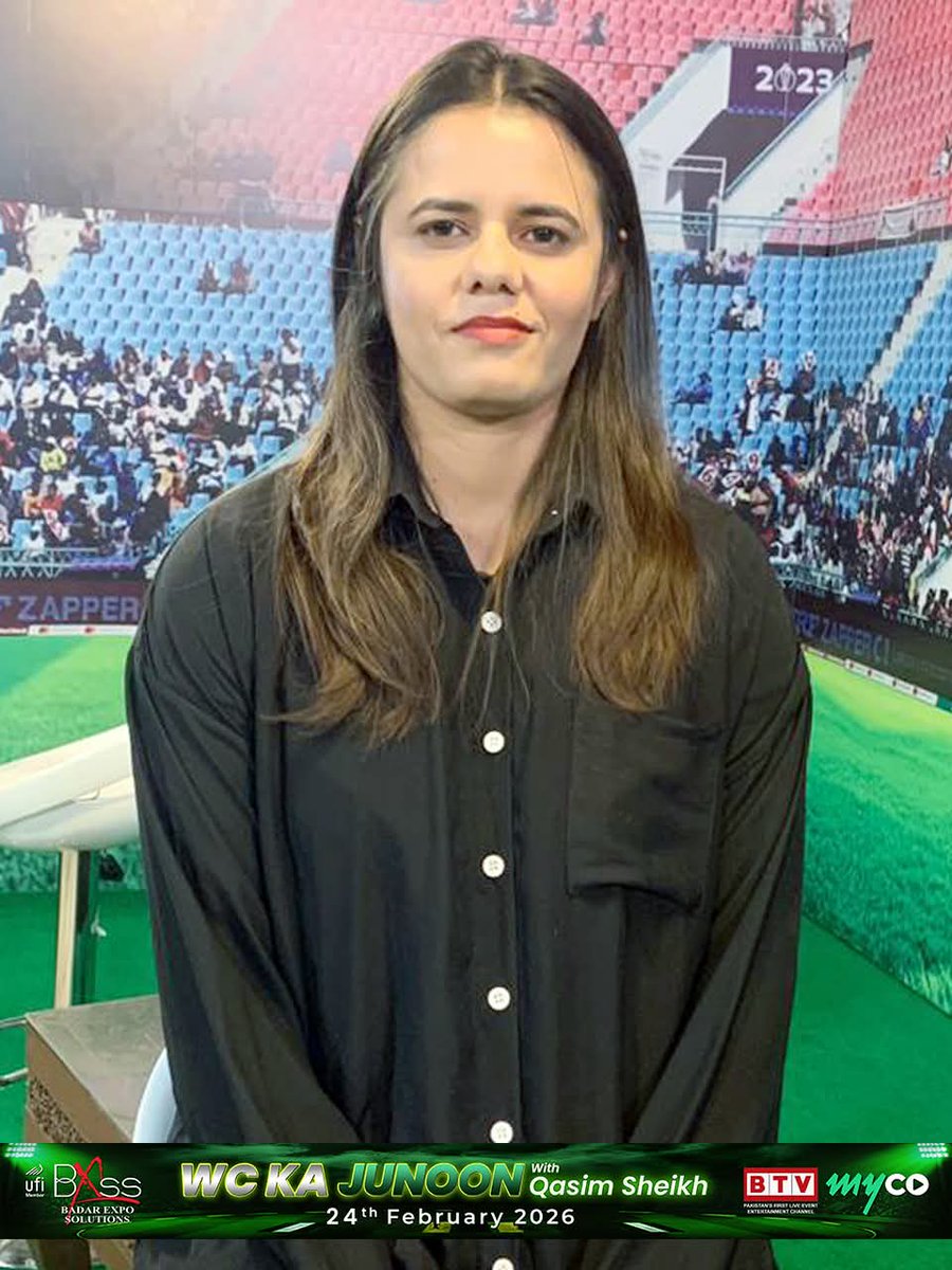 Moments | EP-17 | World Cup ka Junoon - With Host
<a href="/sheikhyssj1/">Qasim Sheikh</a>, International Cricketer &amp; Presenter!

Featuring Cricket Experts:
<a href="/aimanunver/">Aiman</a> &amp; <a href="/Rajput13Naseem/">Naseem Rajput</a>

Live on BTV &amp; MyCo

Watch full episode here: youtube.com/live/GS-7QdMxc…

#T20WorldCup2026 #WorldCupKaJunoon #QasimSheikh