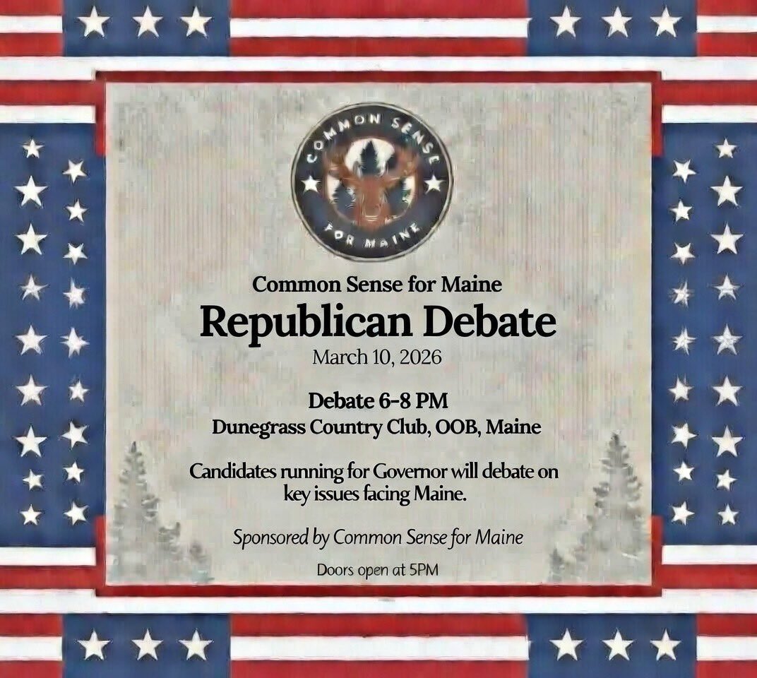LolaMMaine's tweet image. Hey Mainers!  Mark your calendars.  We have a debate coming up!  All Republican candidates will be there with the exception of @Bobby4Maine.  

You will be able to submit questions that will be drawn out of a bowl.  It is a great opportunity.   If you can’t make it please DM me