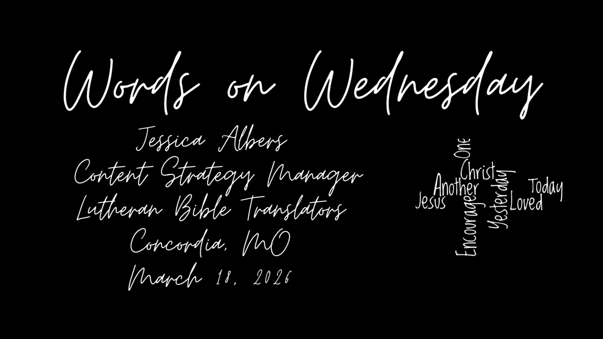 LutheranEd's tweet photo. Jessica Albers is today's WOW video speaker. Jessica's devotion is based on Philippians 1:6, and she talks about spiritual formation. To hear her words, go to https://t.co/F3pW6KwmxL #lea #WOWvideo #jessicaalbers https://t.co/CT5Xwc22Yu