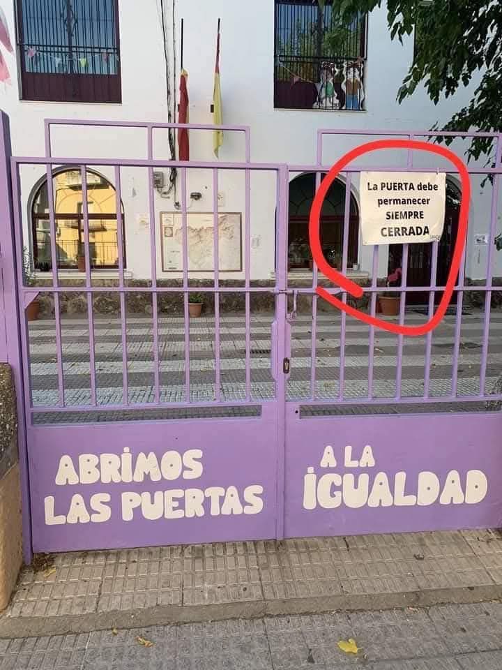 Demostración gráfica de la igualdad en este país 👇🏻