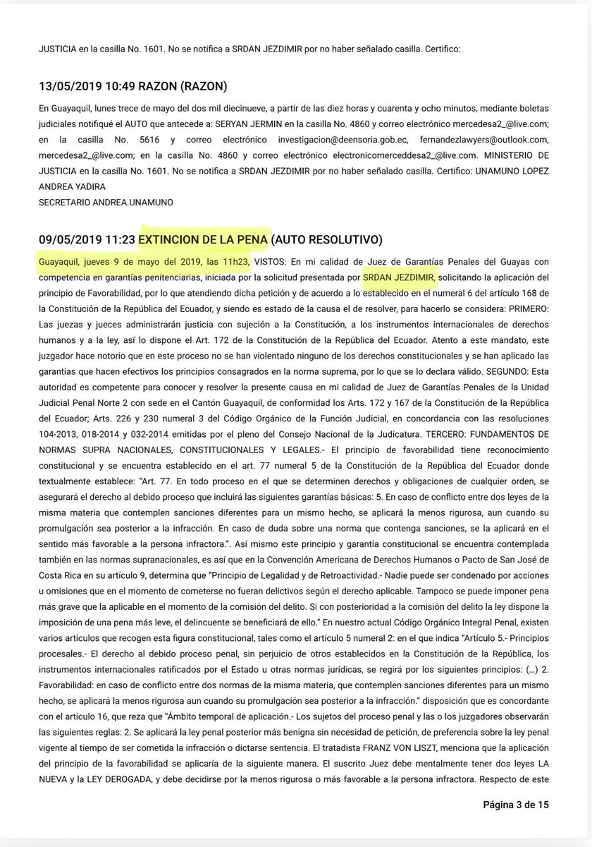 Rafael Correa tweet media