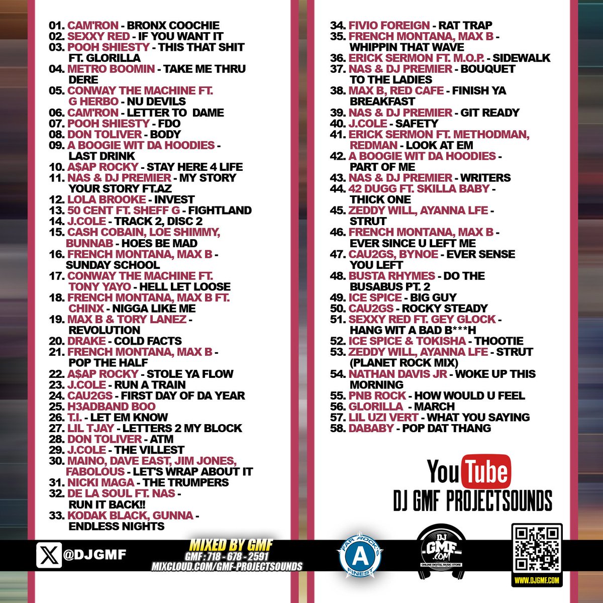 DJGMF's tweet photo. New music 🚨 available on https://t.co/vJ54EJcQOt online music stores digital downloads and USB 🎯 #hiphop #rnb #projectsounds #djgmf #weouthere #itsgotime https://t.co/tio05KkRbH
