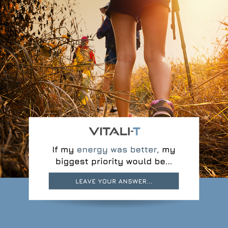 vitalit_clinic's tweet image. Think about it. What's the one thing you'd prioritize if fatigue wasn't constantly holding you back? 💭

Maybe it's advancing your career. Maybe it's being more present with your kids.
What would your biggest priority be? Drop it below.

#EnergyMatters #Priorities #VitaliTStrong