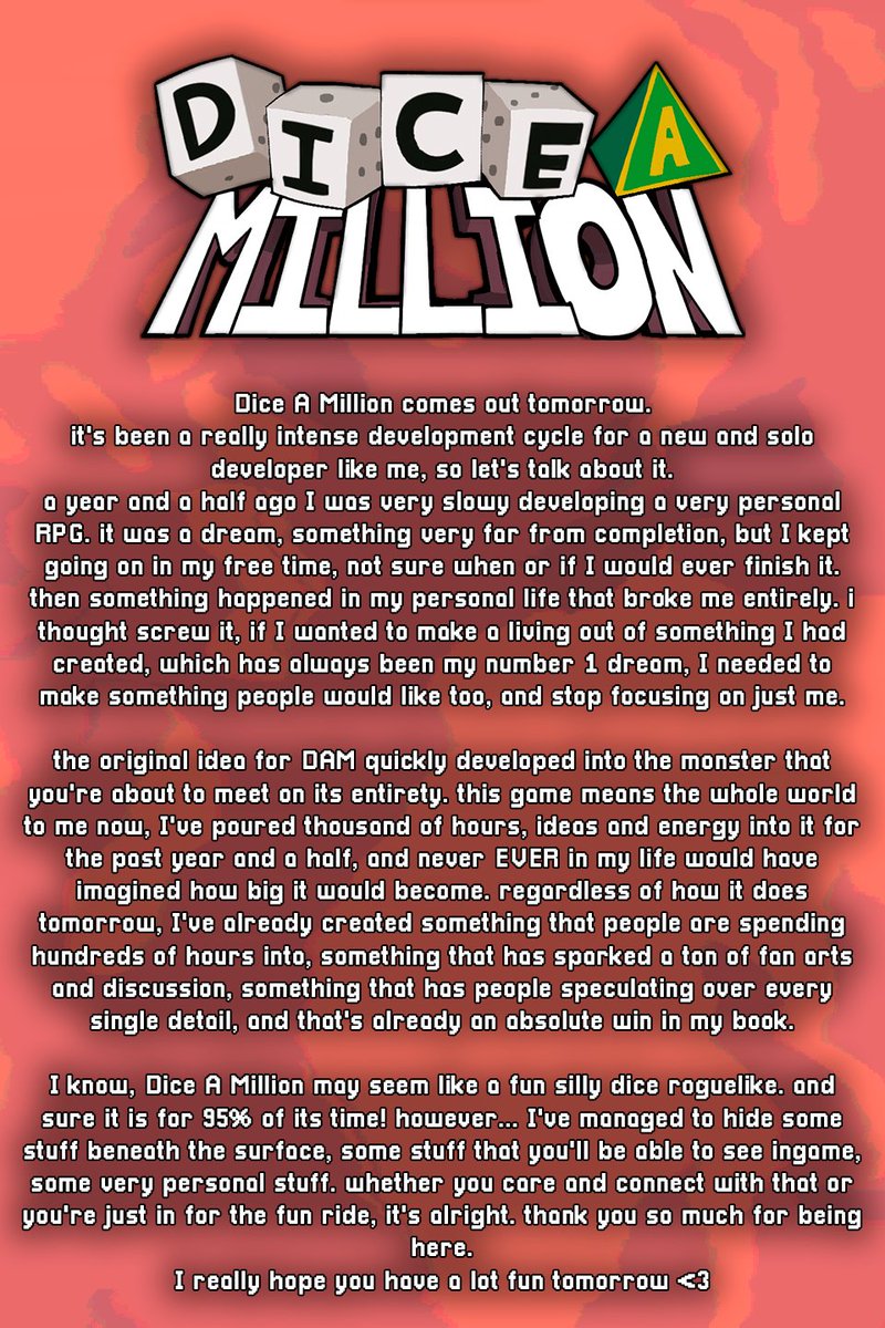 countlessnights | Dice A Million OUT tweet media