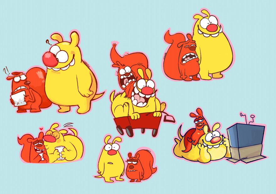 MS Paint comm for <a href="/theyoyododo/">wren 🗞️</a> 🧡💛