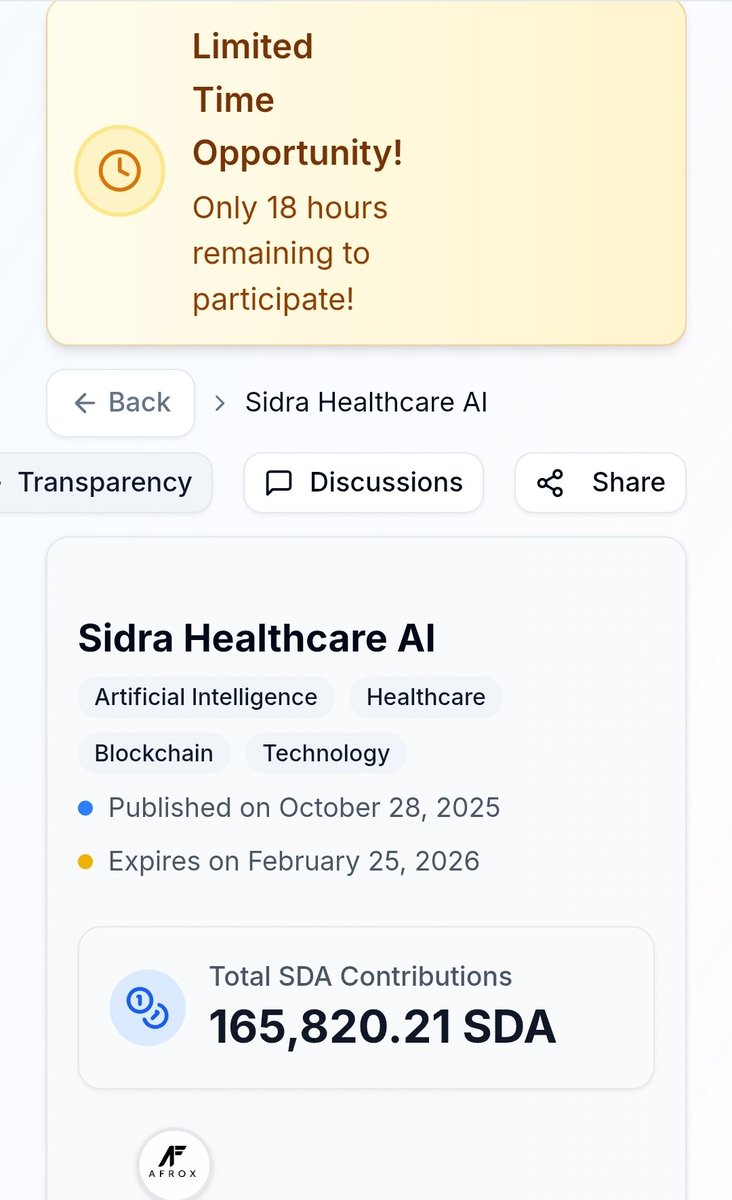 SIDRA DEX tweet media