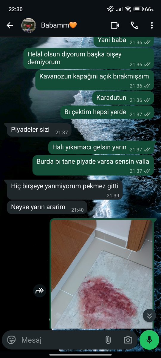 Şöyle bir kaos yaşandı 🫣😬🤐😶😑
Ve canım babamın pekmezin peşinde oluşu beni bitirdi