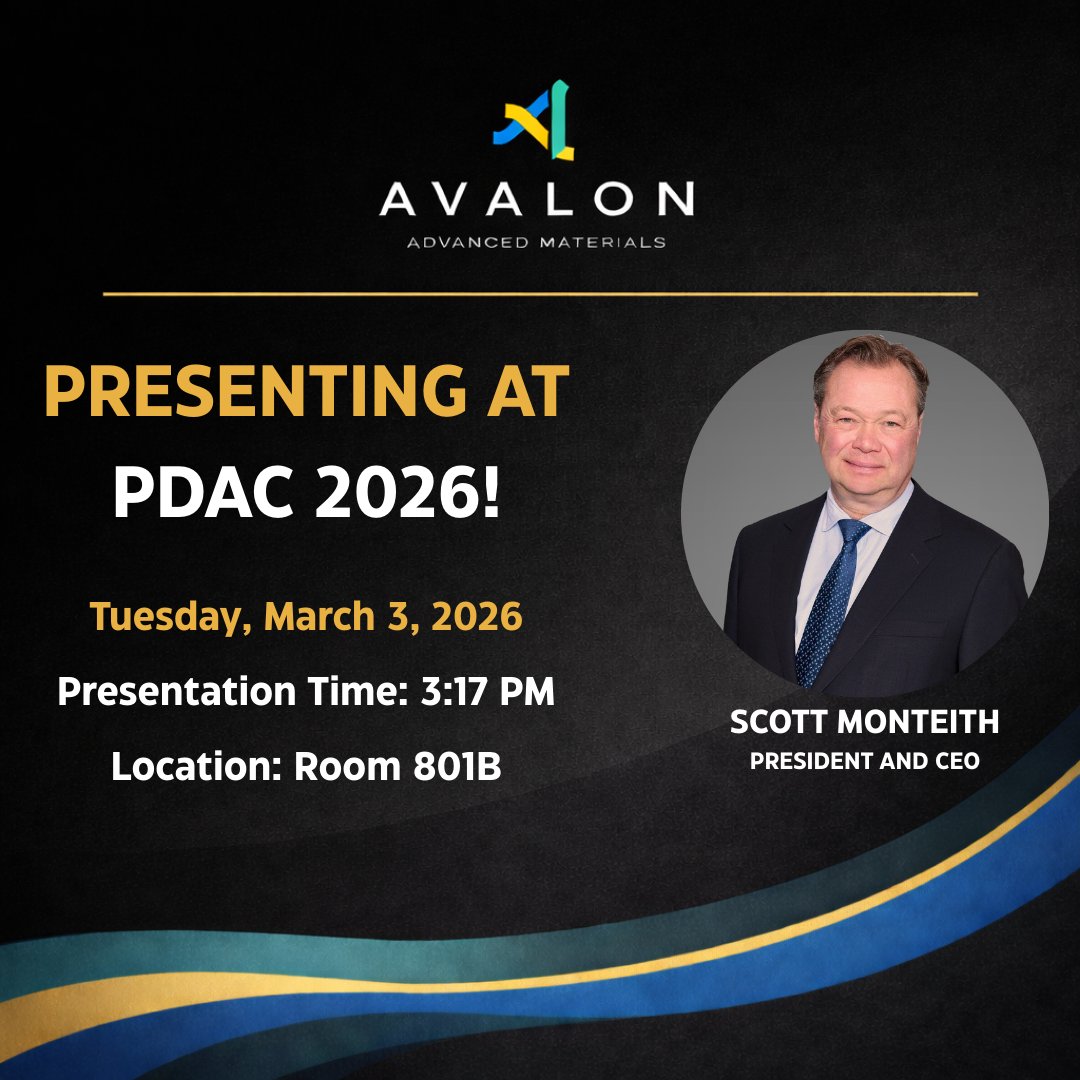 Avalon Advanced Materials tweet media