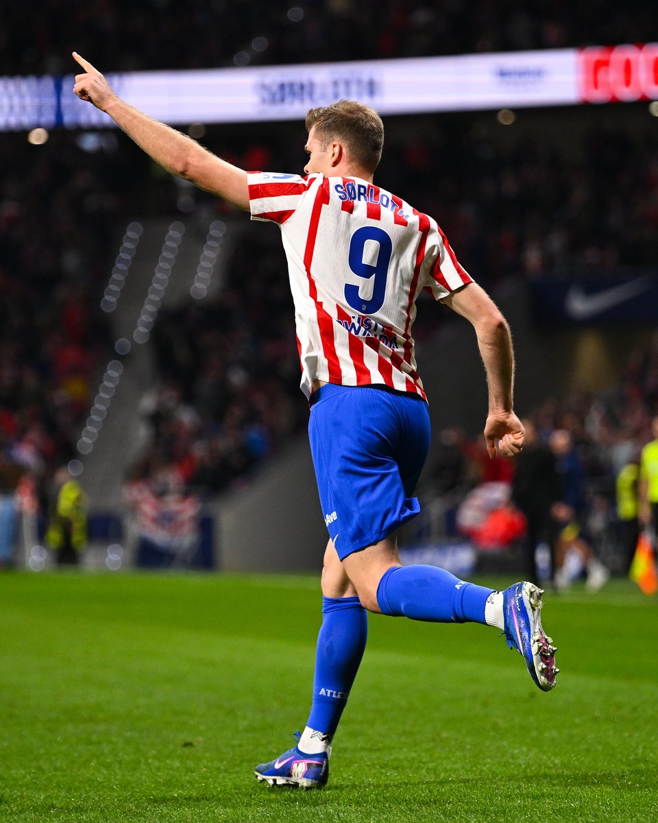 Saturday: ⚽️⚽️ vs. Espanyol
Tuesday: ⚽️⚽️⚽️ vs. Club Brugge

Alexander Sørloth is having a week 😮‍💨