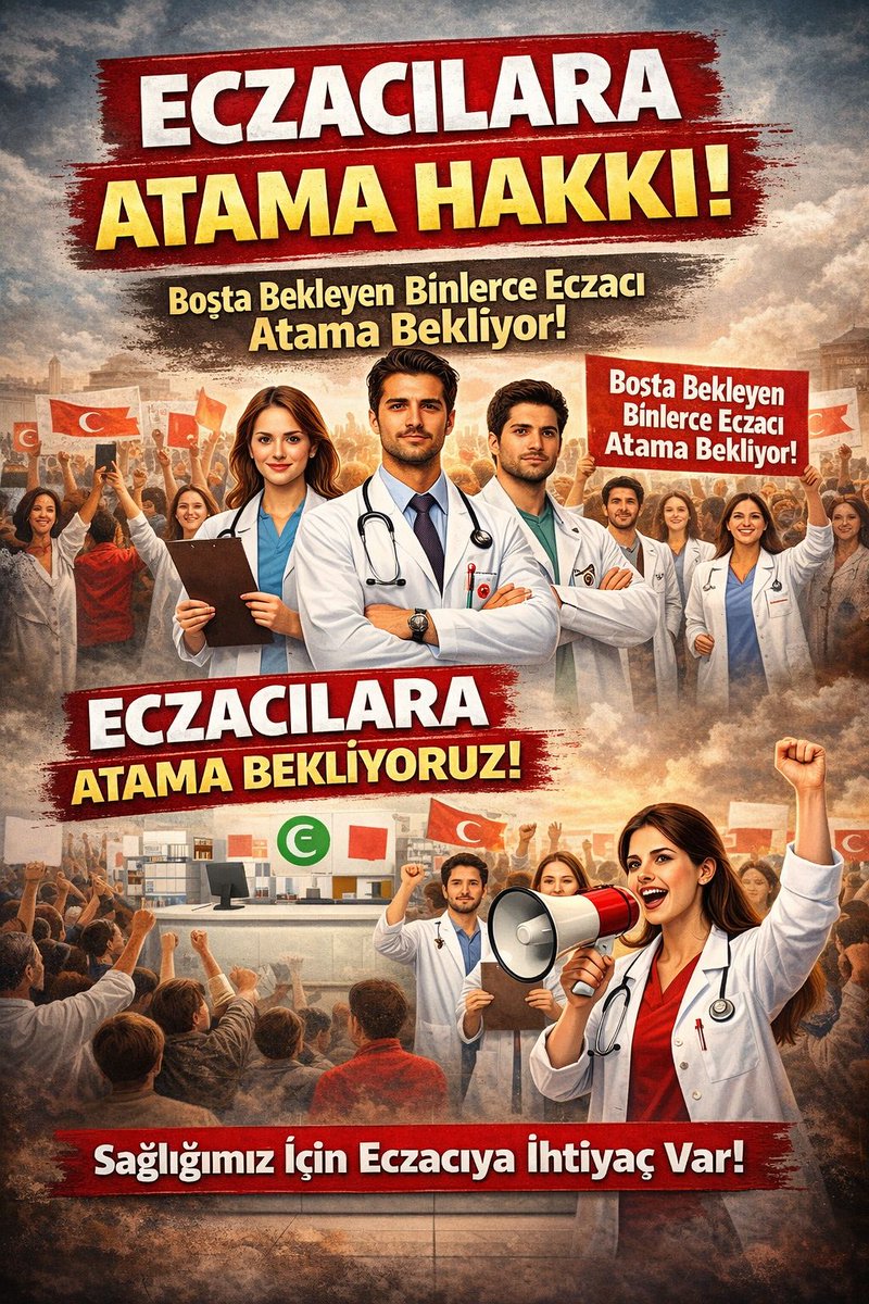 #DişveEczadanOyYok <a href="/suayipbirinci/">Doç. Dr. Şuayıp Birinci</a> <a href="/erolozvar/">Erol Özvar</a> <a href="/YuksekogretimK/">Yükseköğretim Kurulu (YÖK)</a> <a href="/drmemisoglu/">Prof. Dr. Kemal Memişoğlu</a> <a href="/profokumus_/">Prof. Dr. Nurullah Okumuş</a> <a href="/dryasinerkoc/">Dr. Yasin Erkoç</a> <a href="/saglikbakanligi/">T.C. Sağlık Bakanlığı</a> <a href="/TDB_TDA/">Türk Dişhekimleri Birliği</a> <a href="/tebkurumsal/">Türk Eczacıları Birliği</a>
#FBvKSP #MehmedFetihlerSultanı