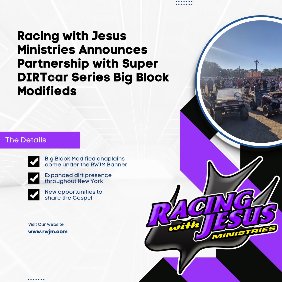 Racing with Jesus Ministries tweet media