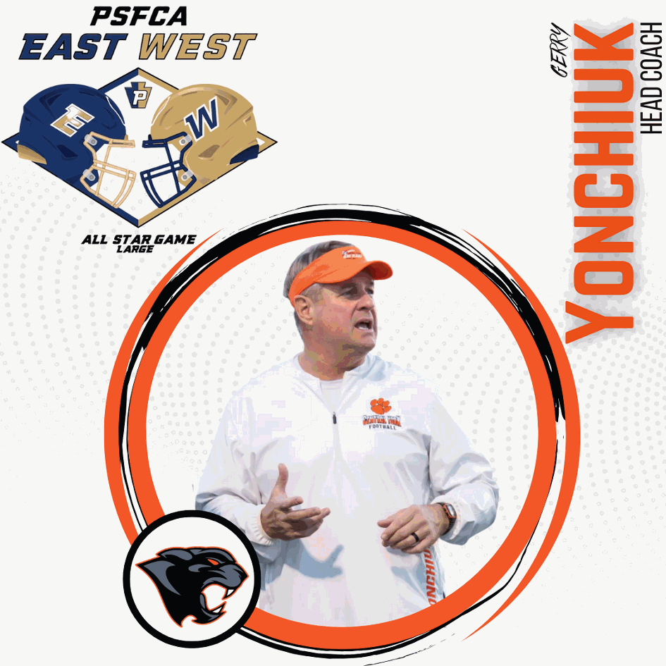 centralyorkFB's tweet photo. Built Here.
Built in our weight room.
Sharpened on our practice field.
Tested on Friday nights.
West Large School — PSFCA East-West:
Yonchiuk
Solomon
Morgan
This is the standard.
#CYFootball #EarnedNotGiven #Panthers https://t.co/SoSgfLcYfU