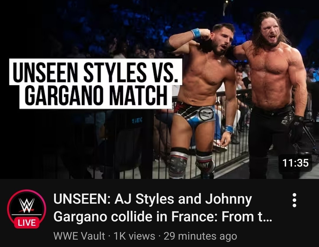 OH MY GOD WWE VAULT I LOVE YOU